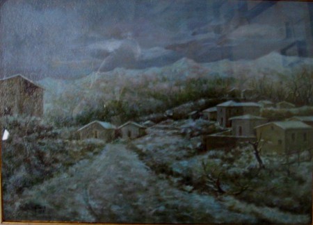 Paesaggio nevoso 45x32  1985